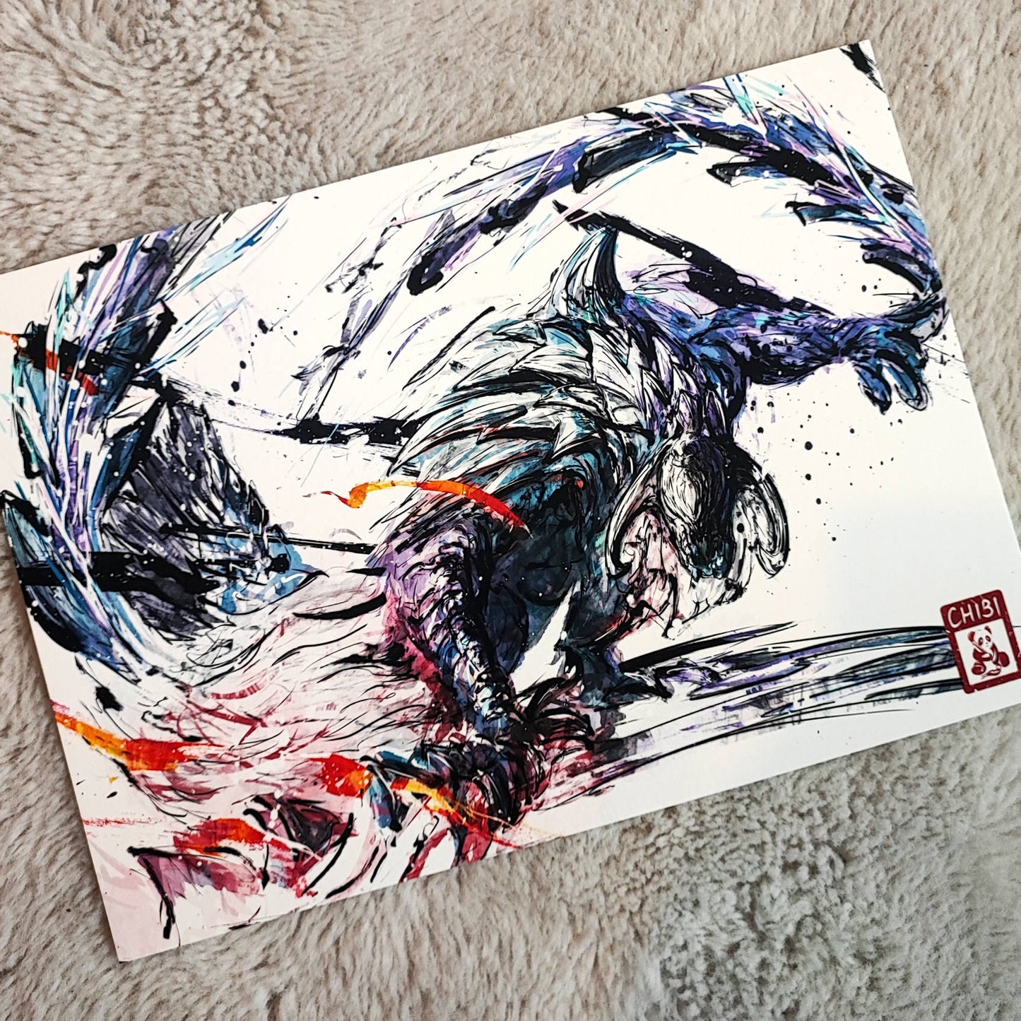 Fanart Print - Monster Hunter Arkveld Fan Art
