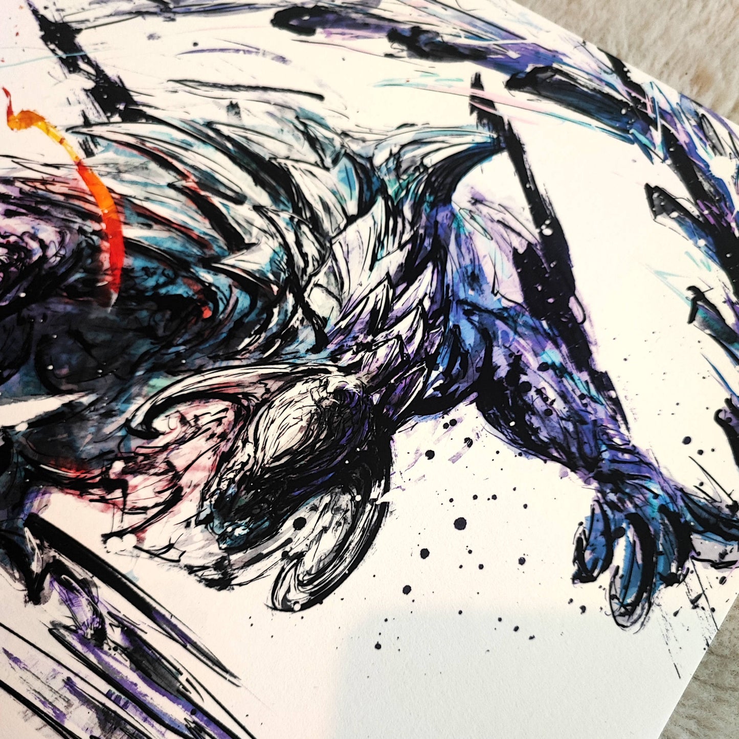 Fanart Print - Monster Hunter Arkveld Fan Art