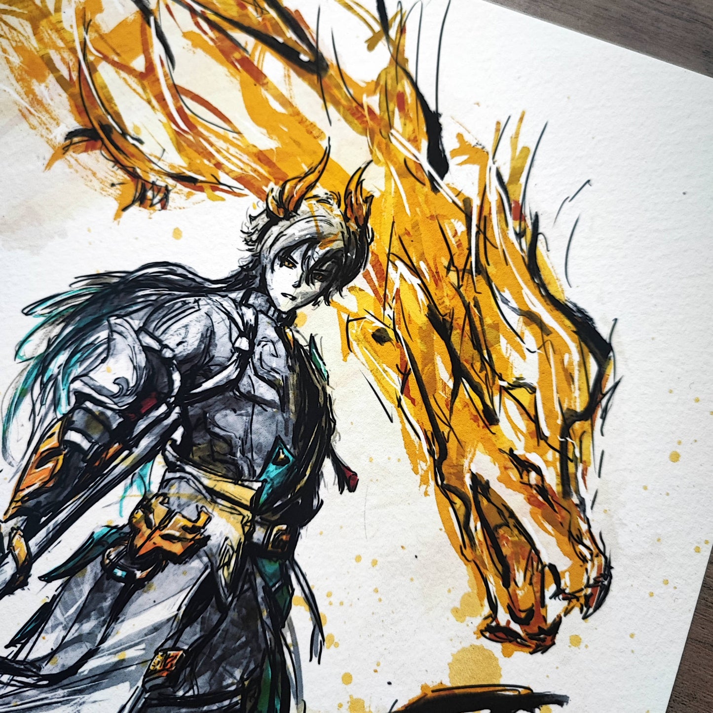 Fanart Print - Dan Heng Permansor Terrae Star Rail Print