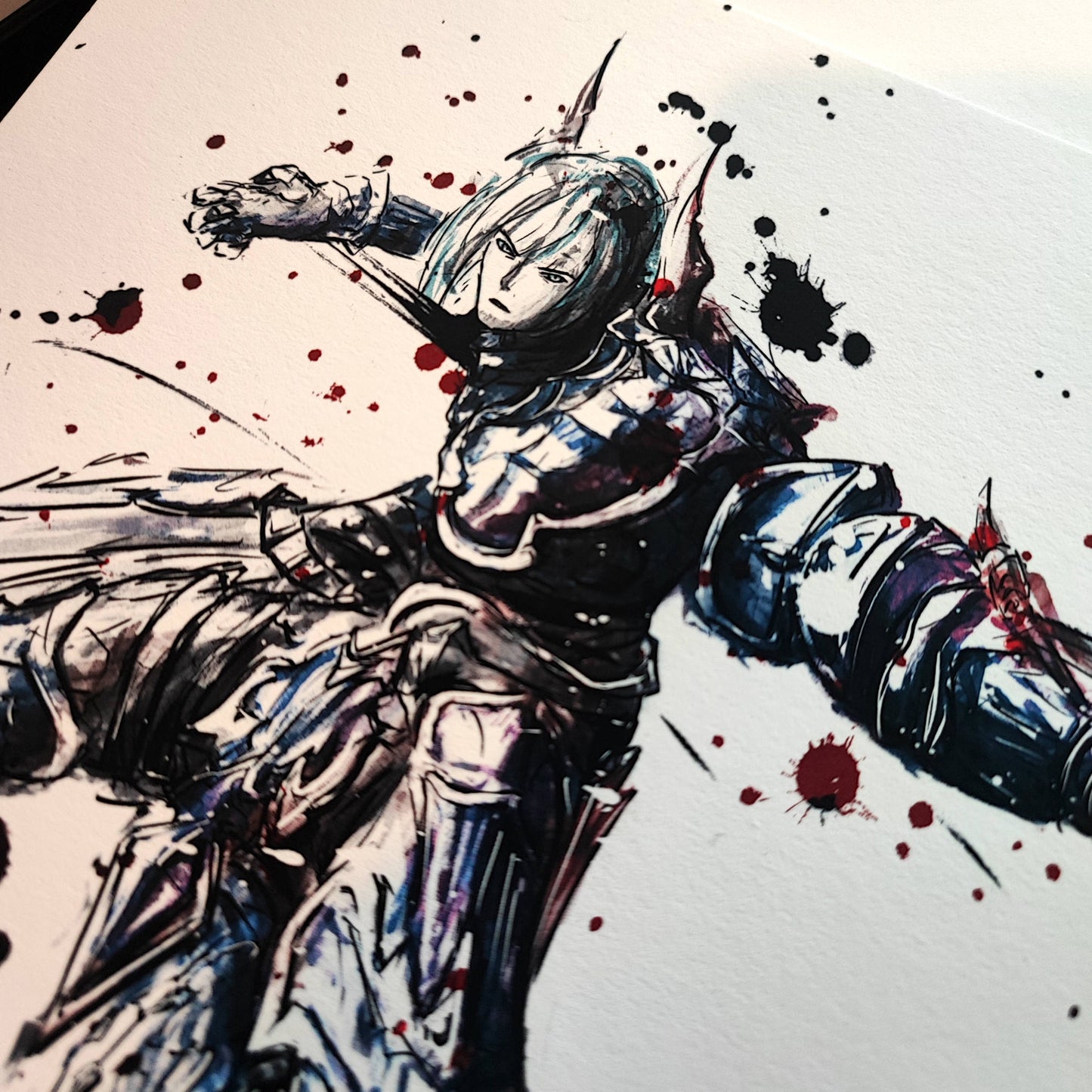 Fanart Print - Final Fantasy XIV Estinien Ver 2 Fan Art