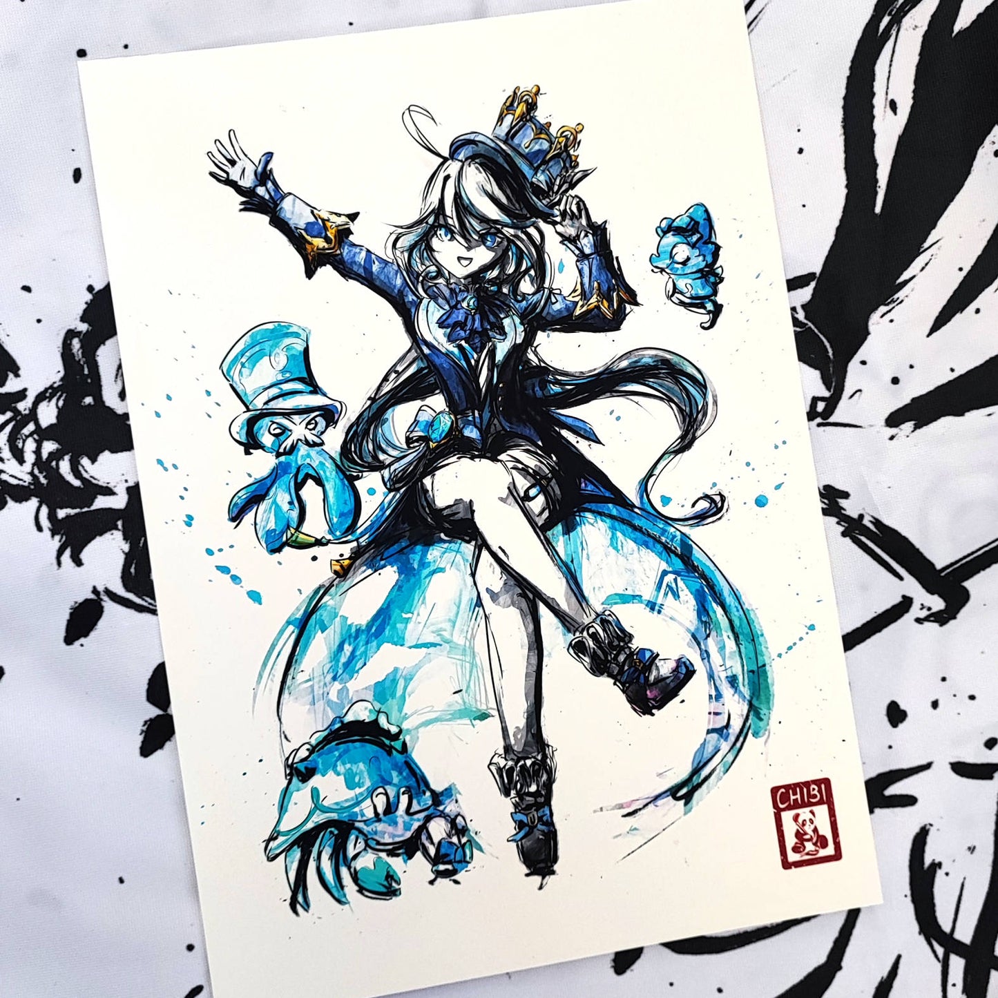 Fanart Print - Furina Genshin Impact Print