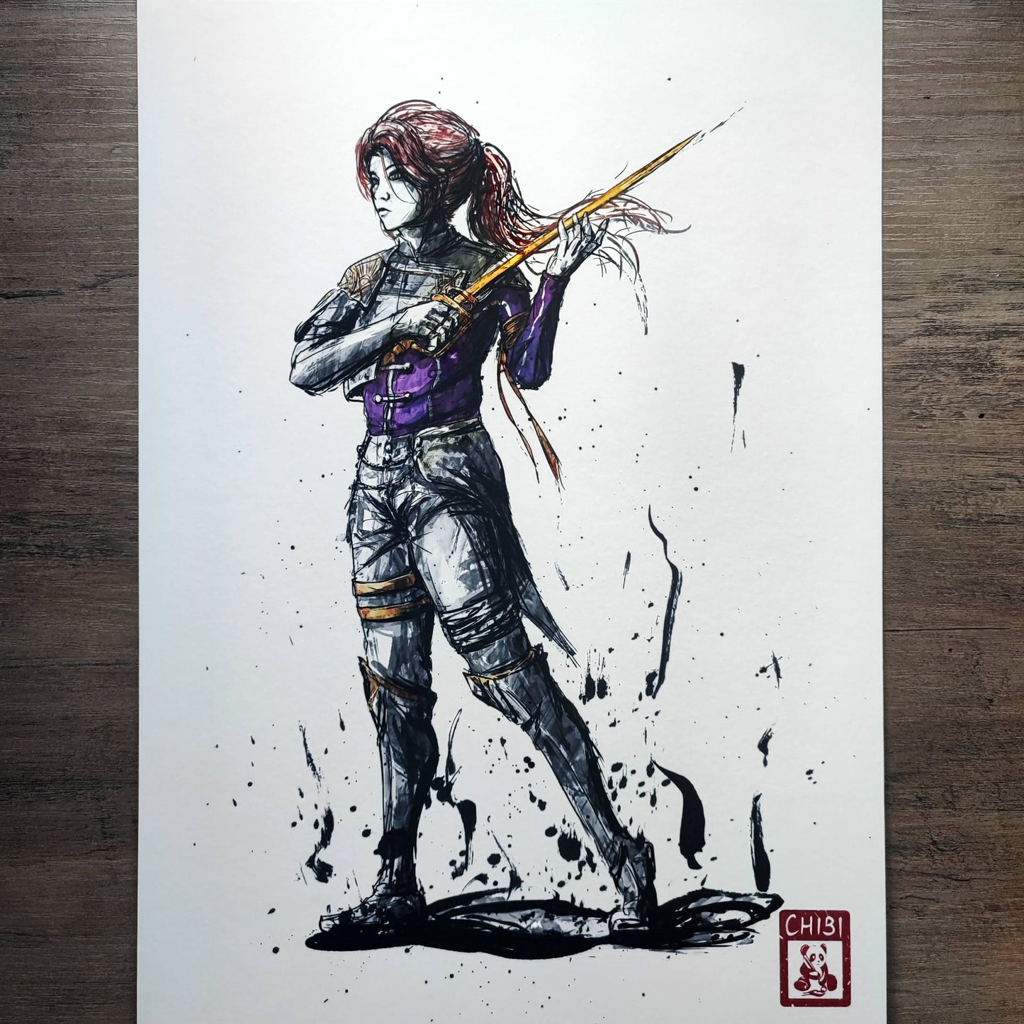 A4 Fanart Print - Maelle Expedition 33