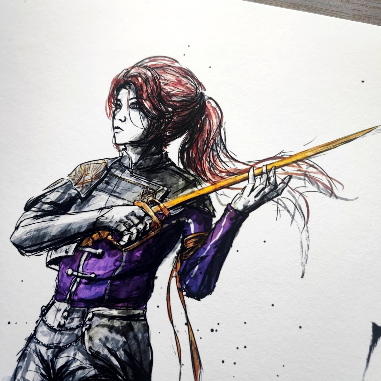 A4 Fanart Print - Maelle Expedition 33