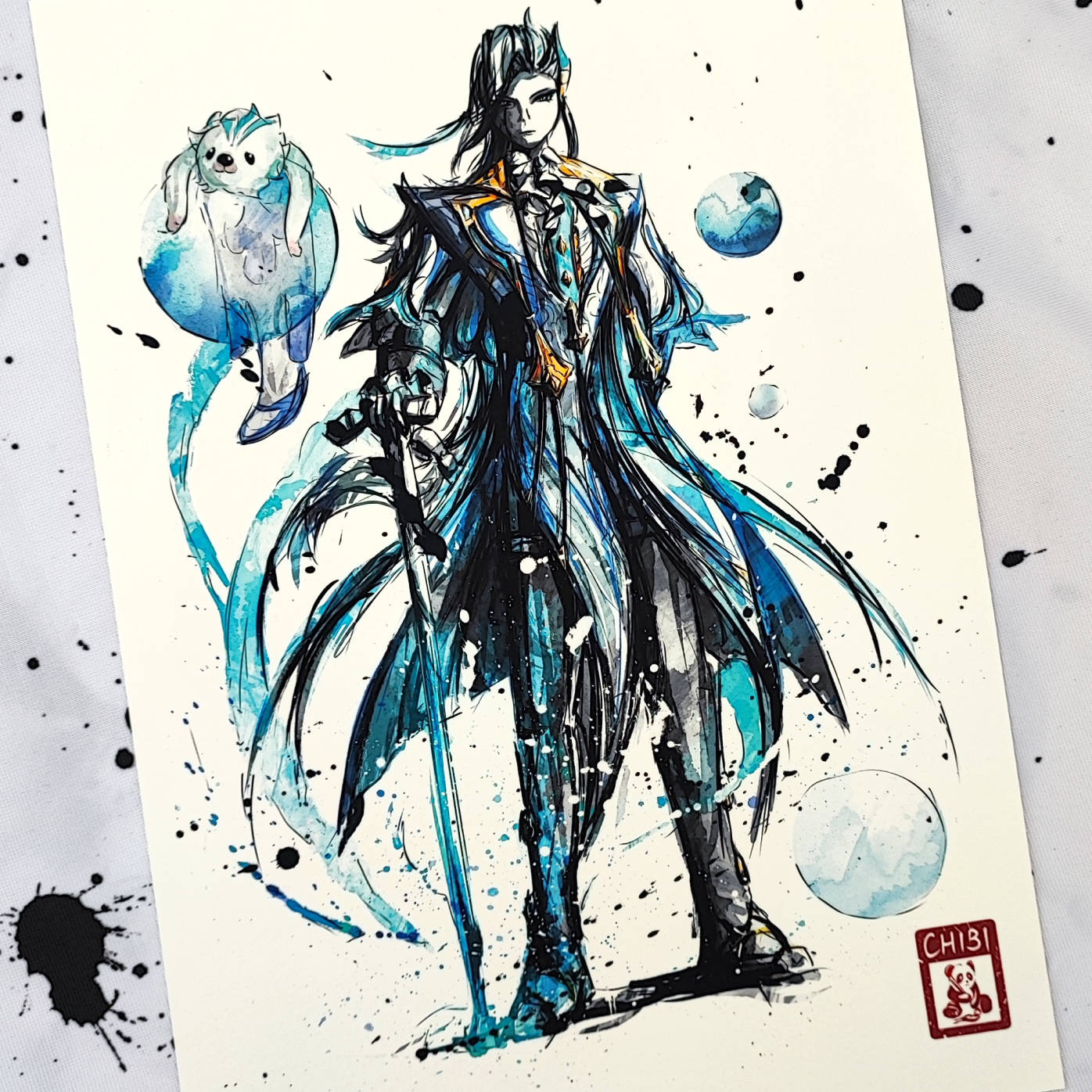 Fanart Print - Neuvillette Genshin Impact Print