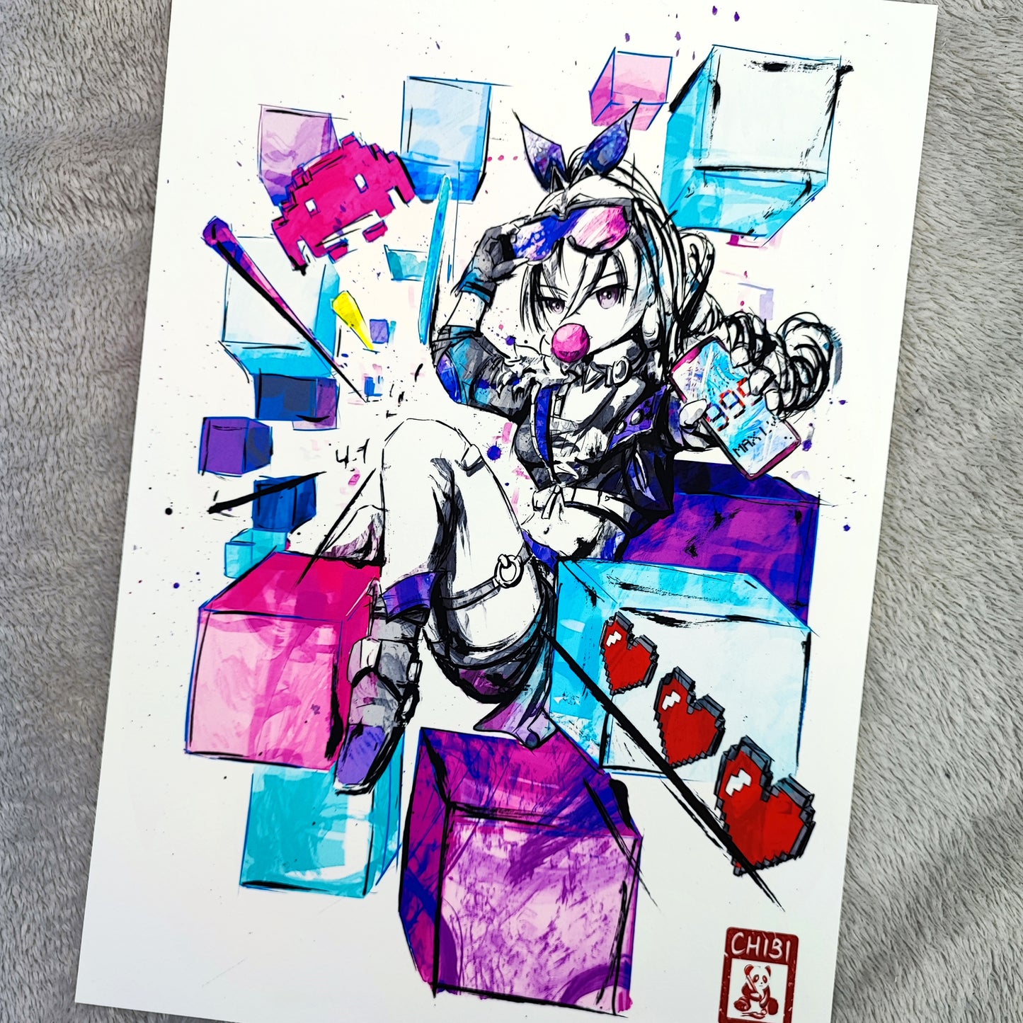 Fanart Print - Silver Wolf Honkai Star Rail Print