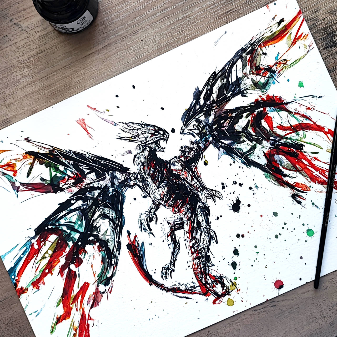Fanart Print - Monster Hunter Valstrax Fan Art