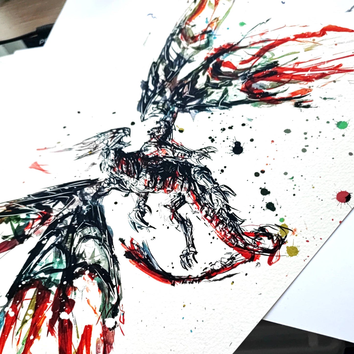 Fanart Print - Monster Hunter Valstrax Fan Art