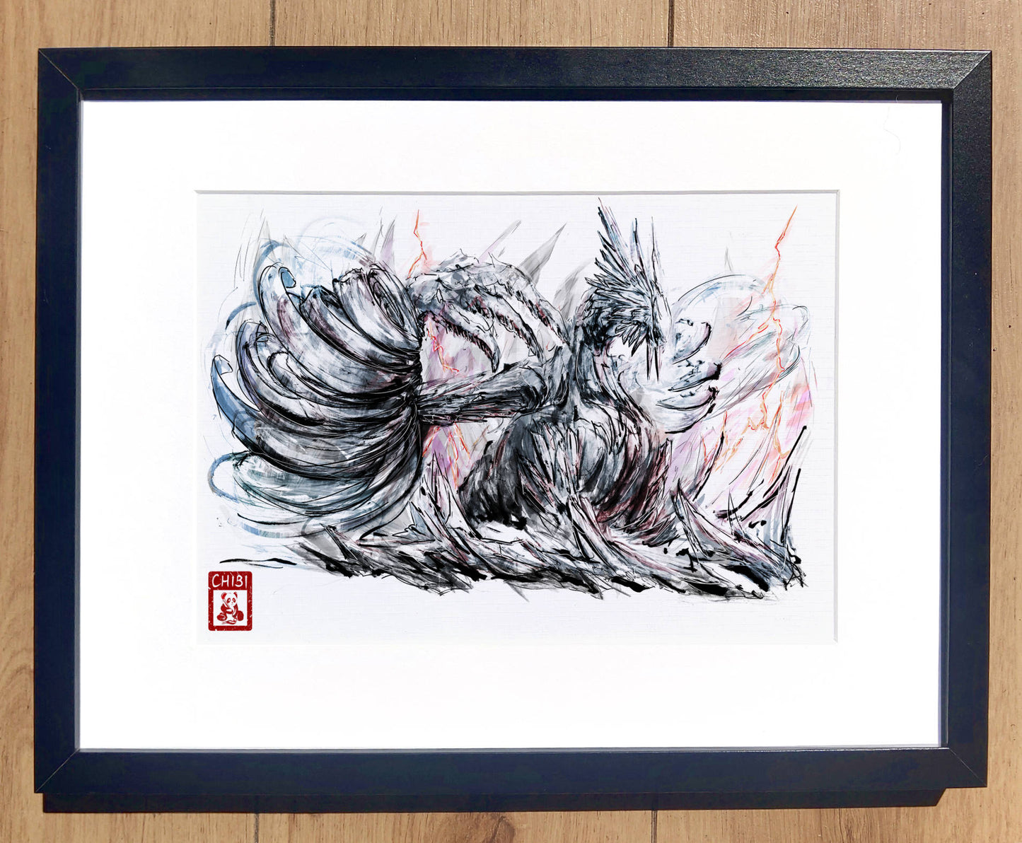 Fanart Print - Monster Hunter Zoh Shia Fan Art