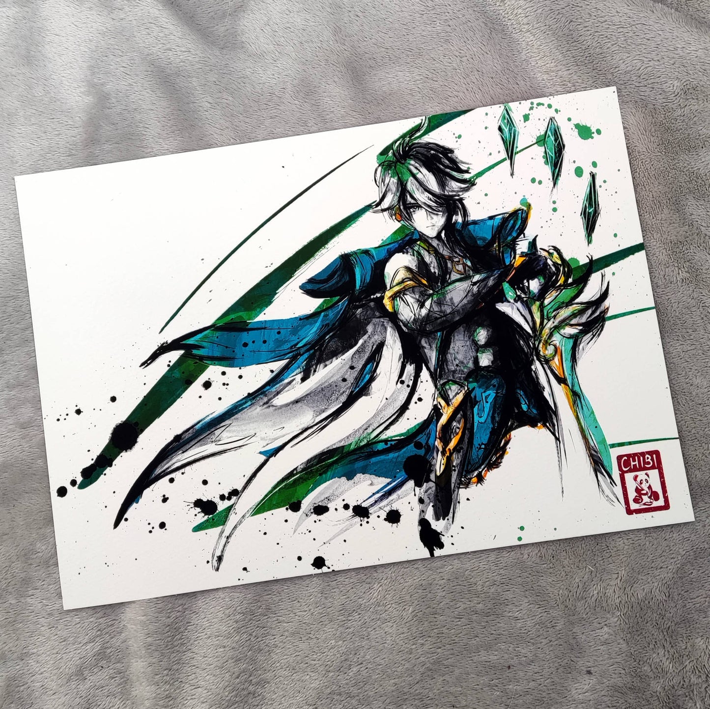 Fanart Print - Alhaitham Genshin Impact Print