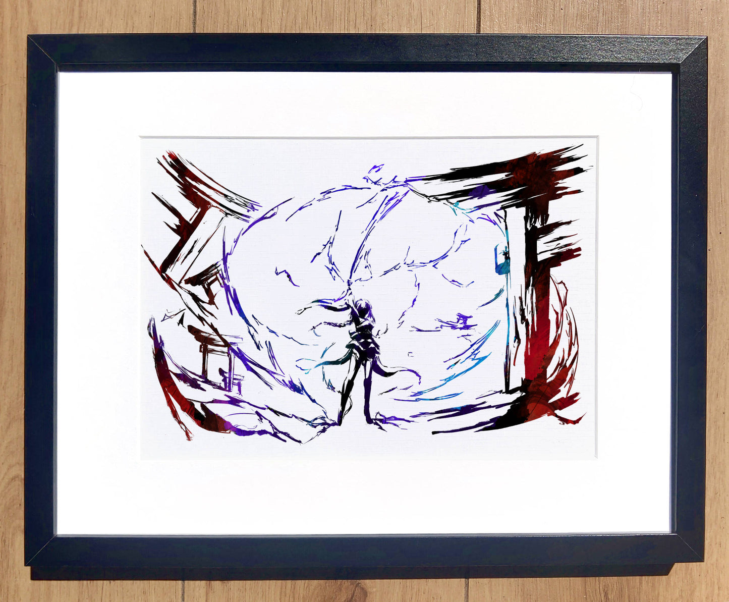 Fanart Print - Baal Raiden Shogun Genshin Impact Print