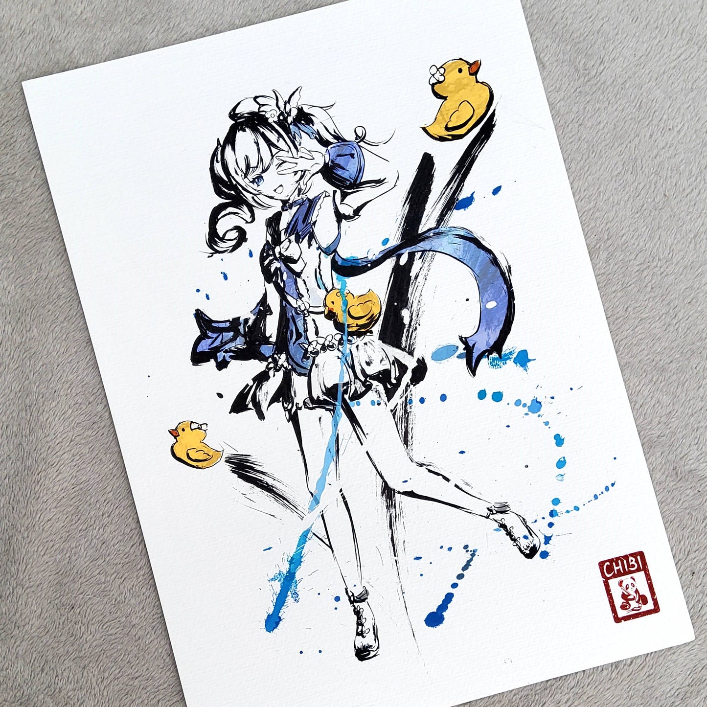 Fanart Print - Barbara Genshin Impact Print