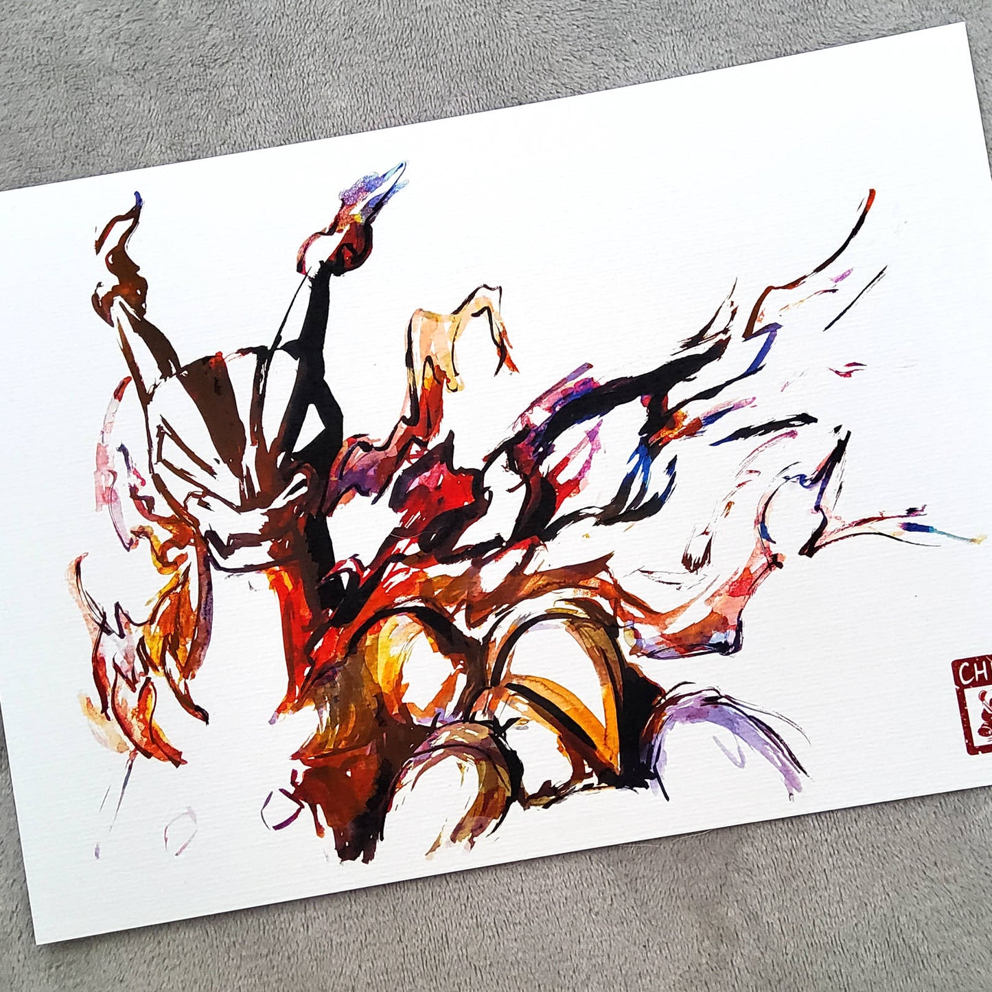 Fanart Print - Gigantamax Charizard Pokemon Print