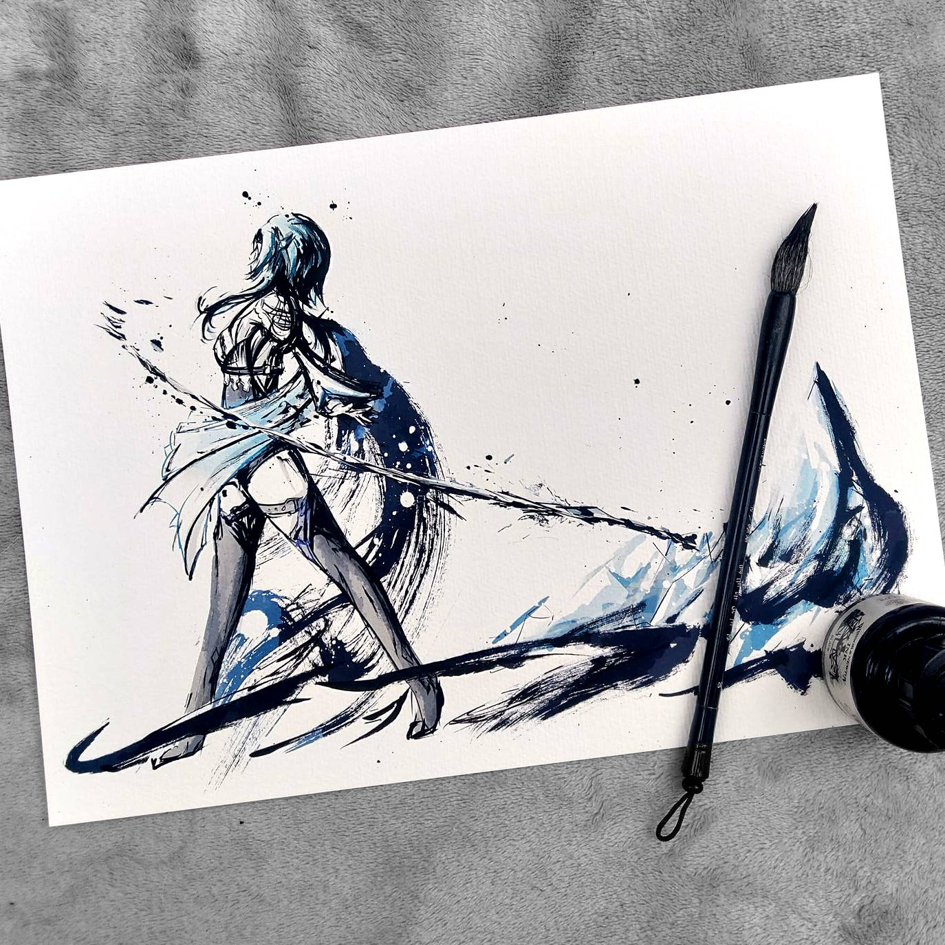 Fanart Print - Eula Genshin Impact Print
