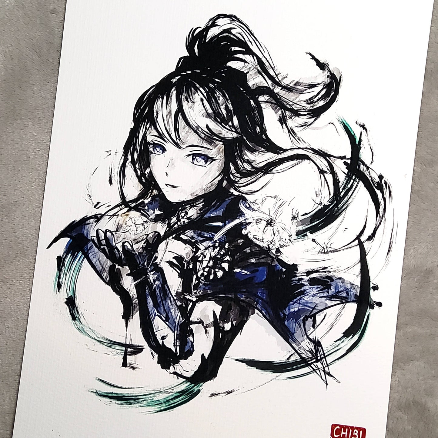 Fanart Print - Jean Genshin Impact Print