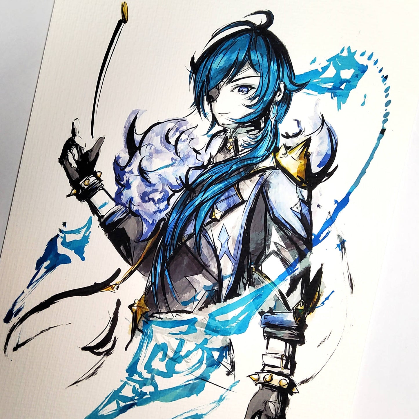 Fanart Print - Kaeya Genshin Impact Print
