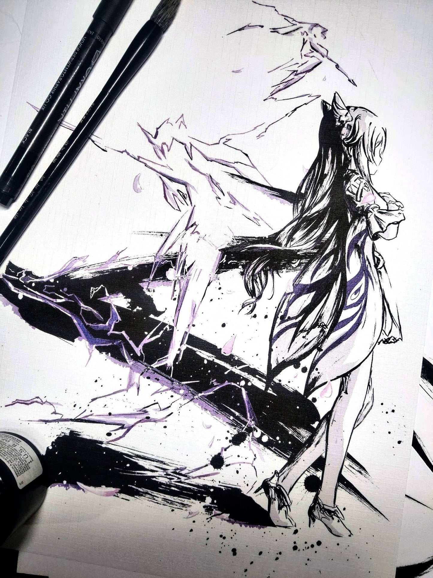 Fanart Print - Keqing Genshin Impact Print