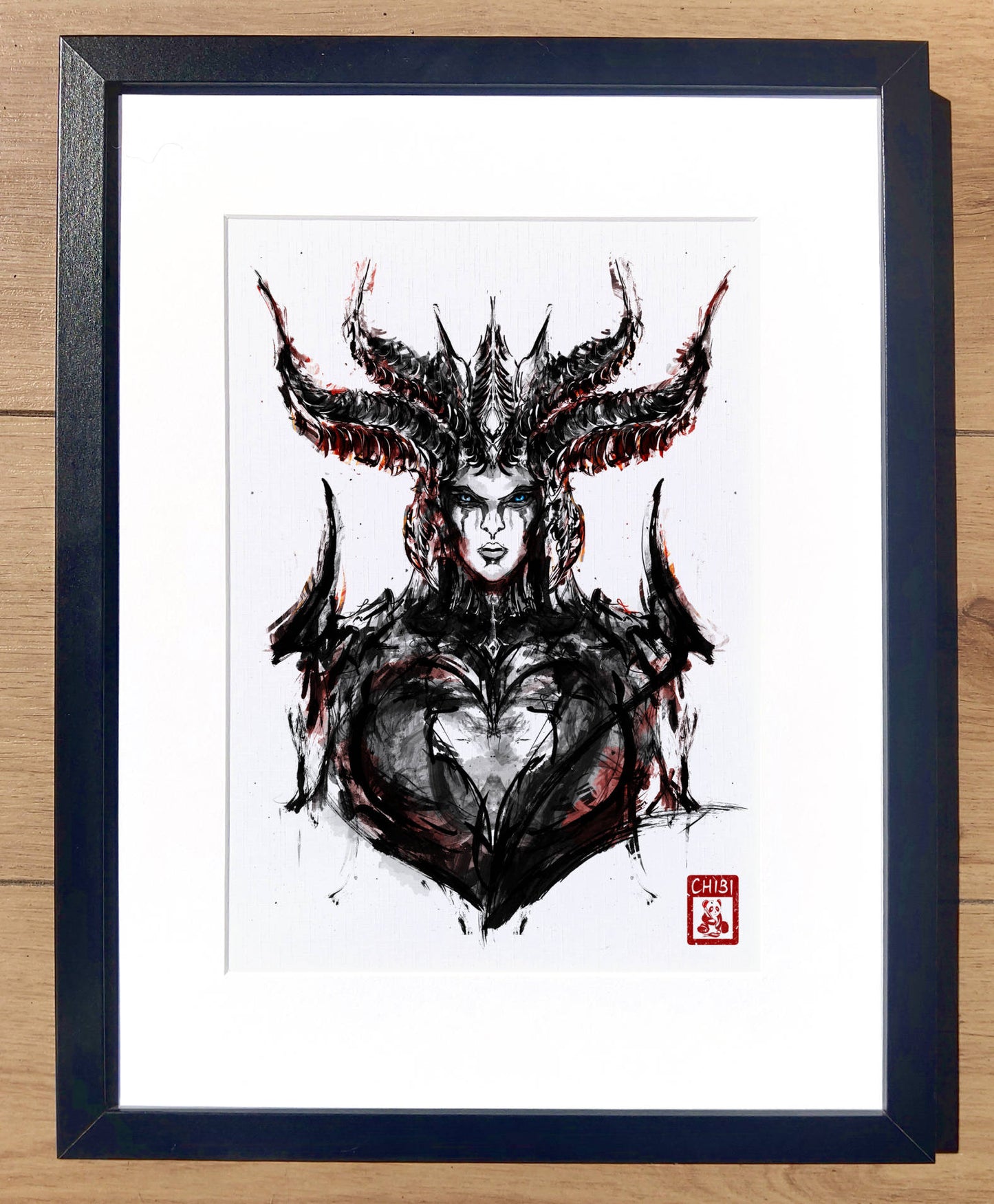 Fanart Print - Diablo IV Lilith Print