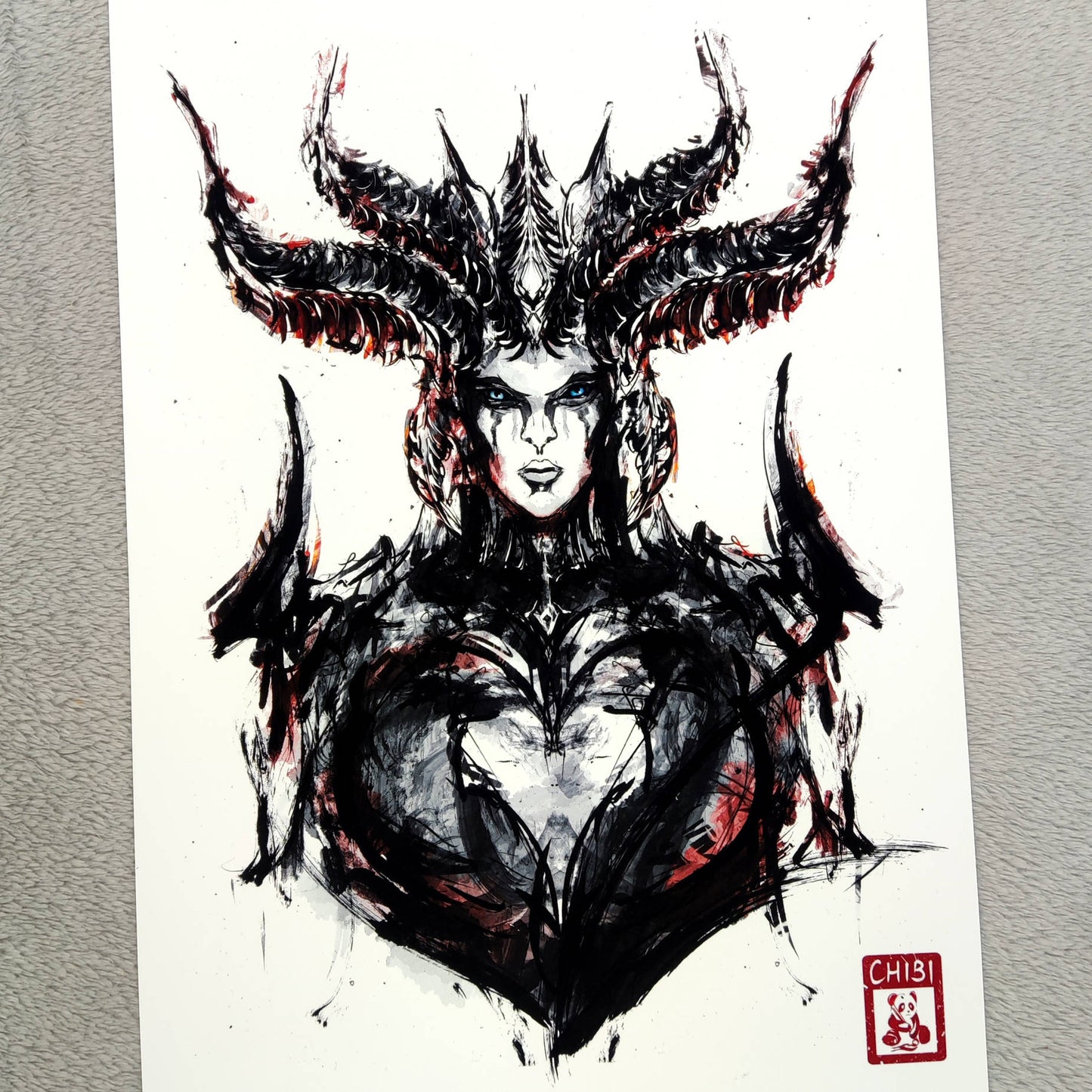Fanart Print - Diablo IV Lilith Print