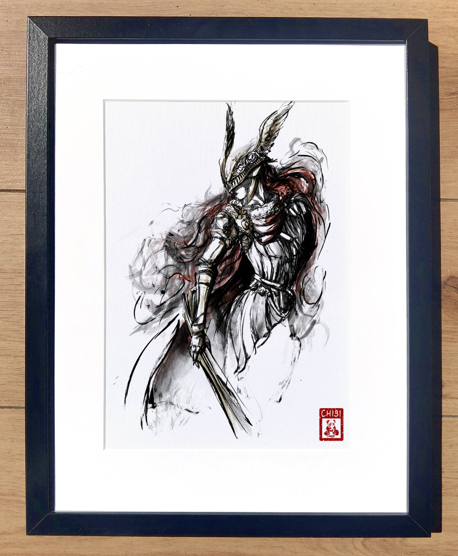 Elden Ring Art | Malenia | Signed print