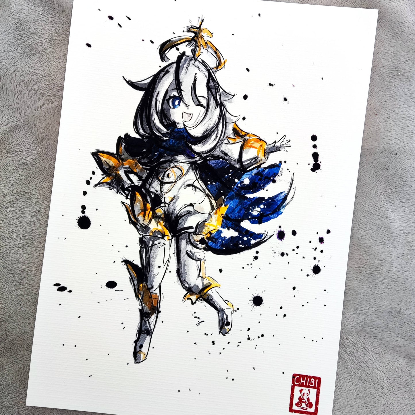 Fanart Print - Paimon Genshin Impact Print