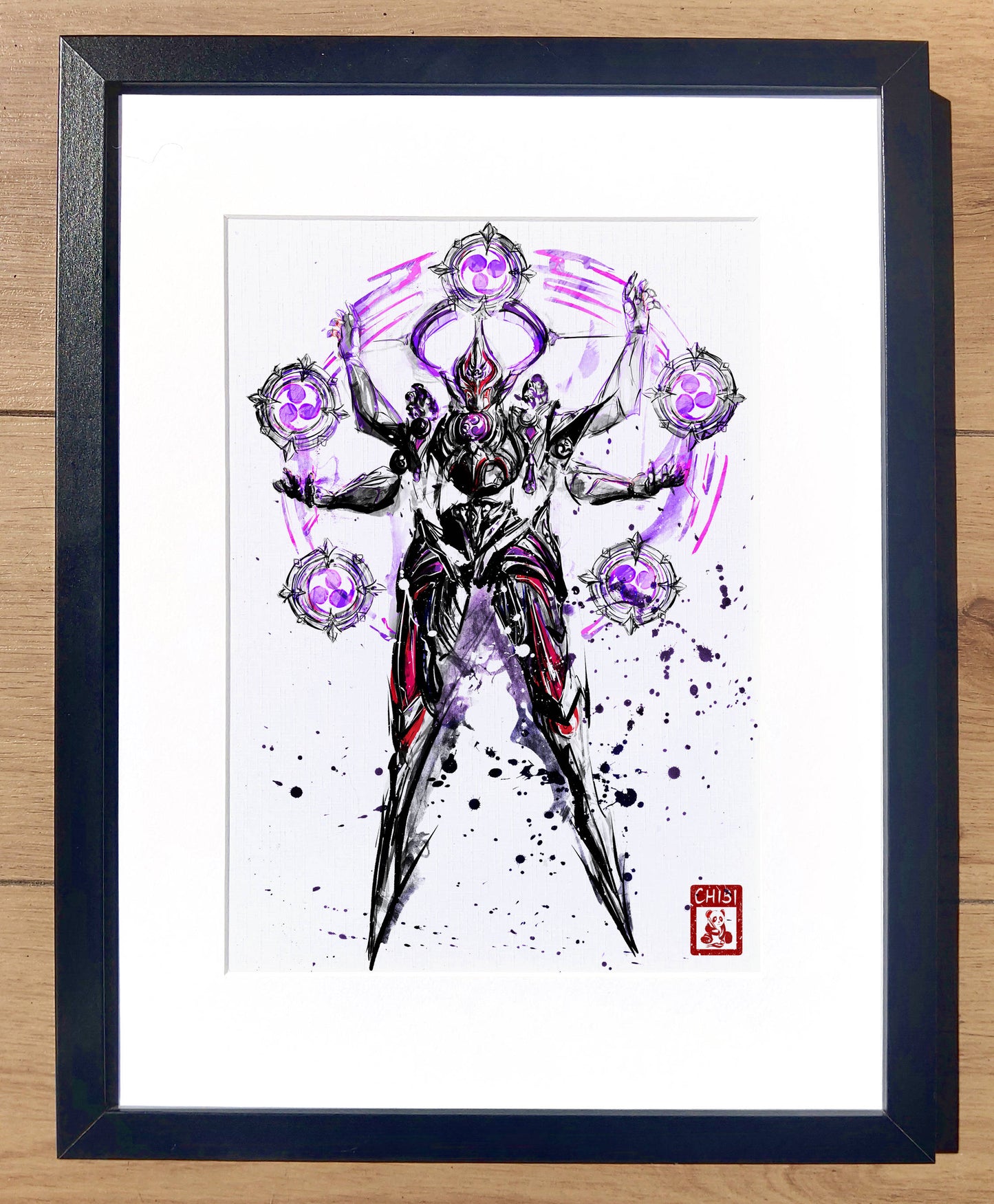 Fanart Print - Scaramouche Shouki no Kami Mecha Boss Genshin Impact Print