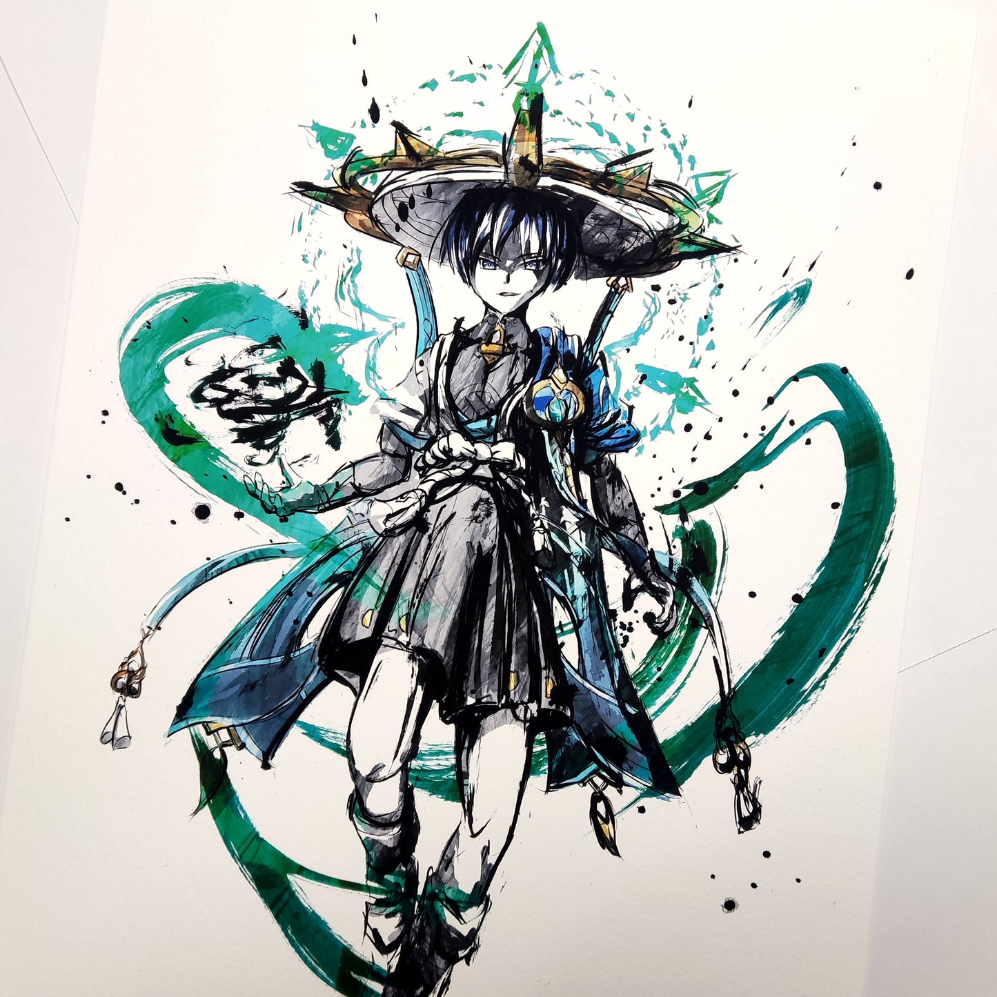 Fanart Print - Scaramouche Wanderer Genshin Impact Print