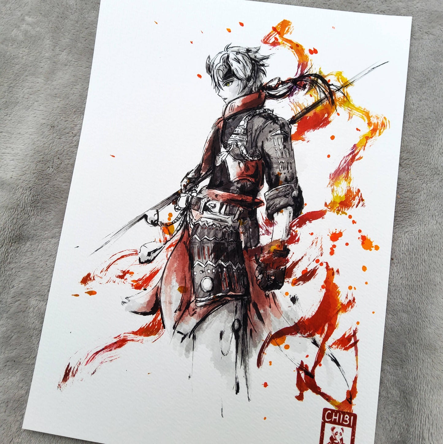 Fanart Print - Thoma Genshin Impact Print