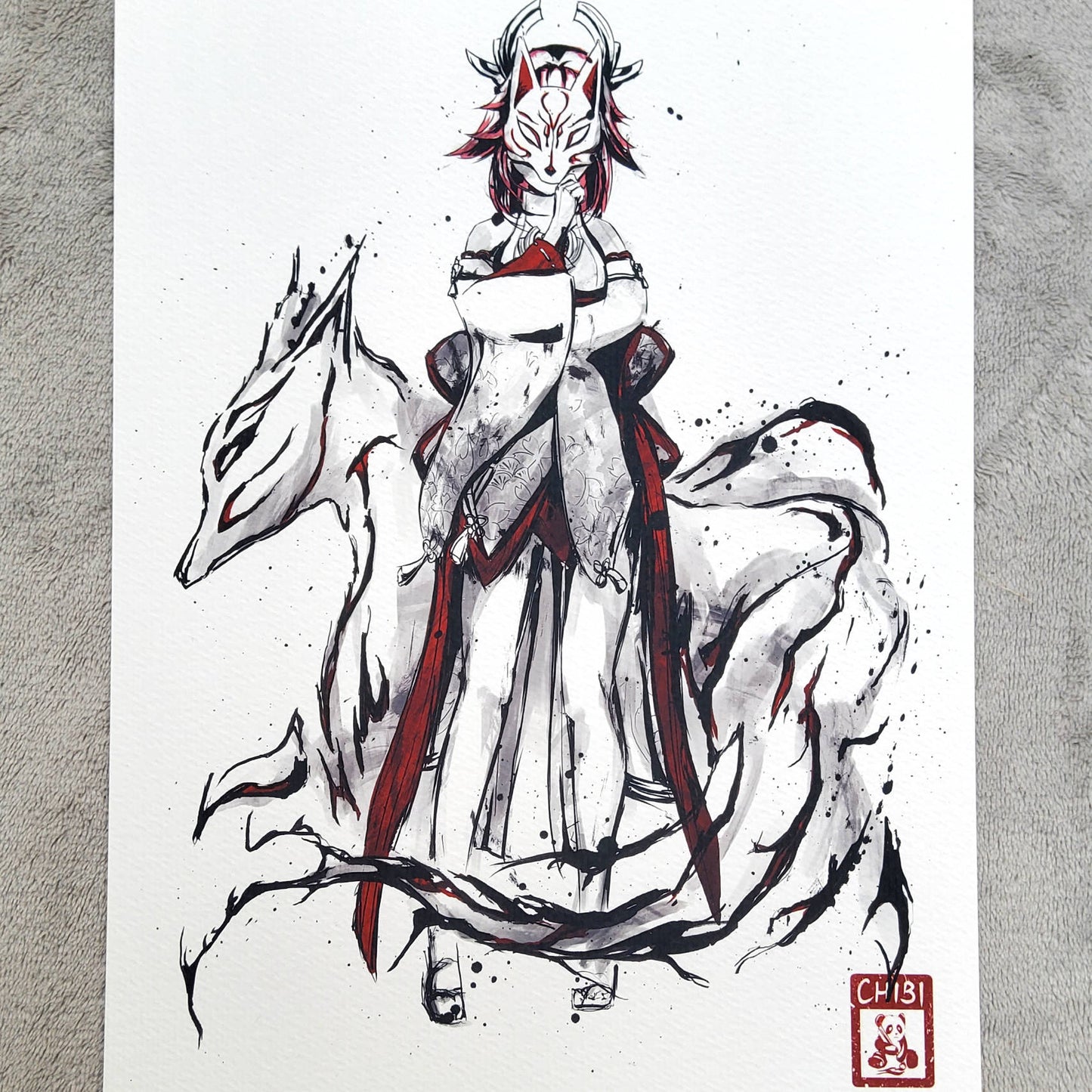 Fanart Print - Yae Miko Genshin Impact Print