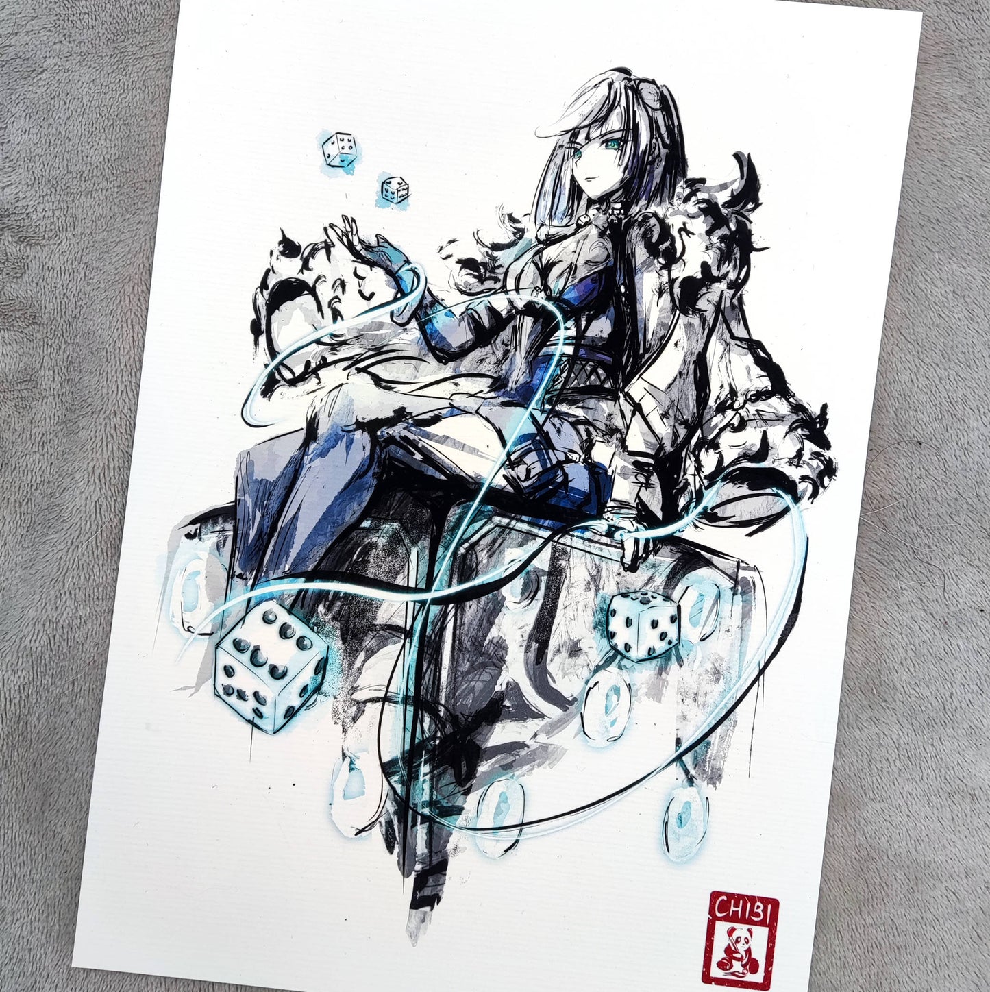 Fanart Print - Yelan Genshin Impact Print