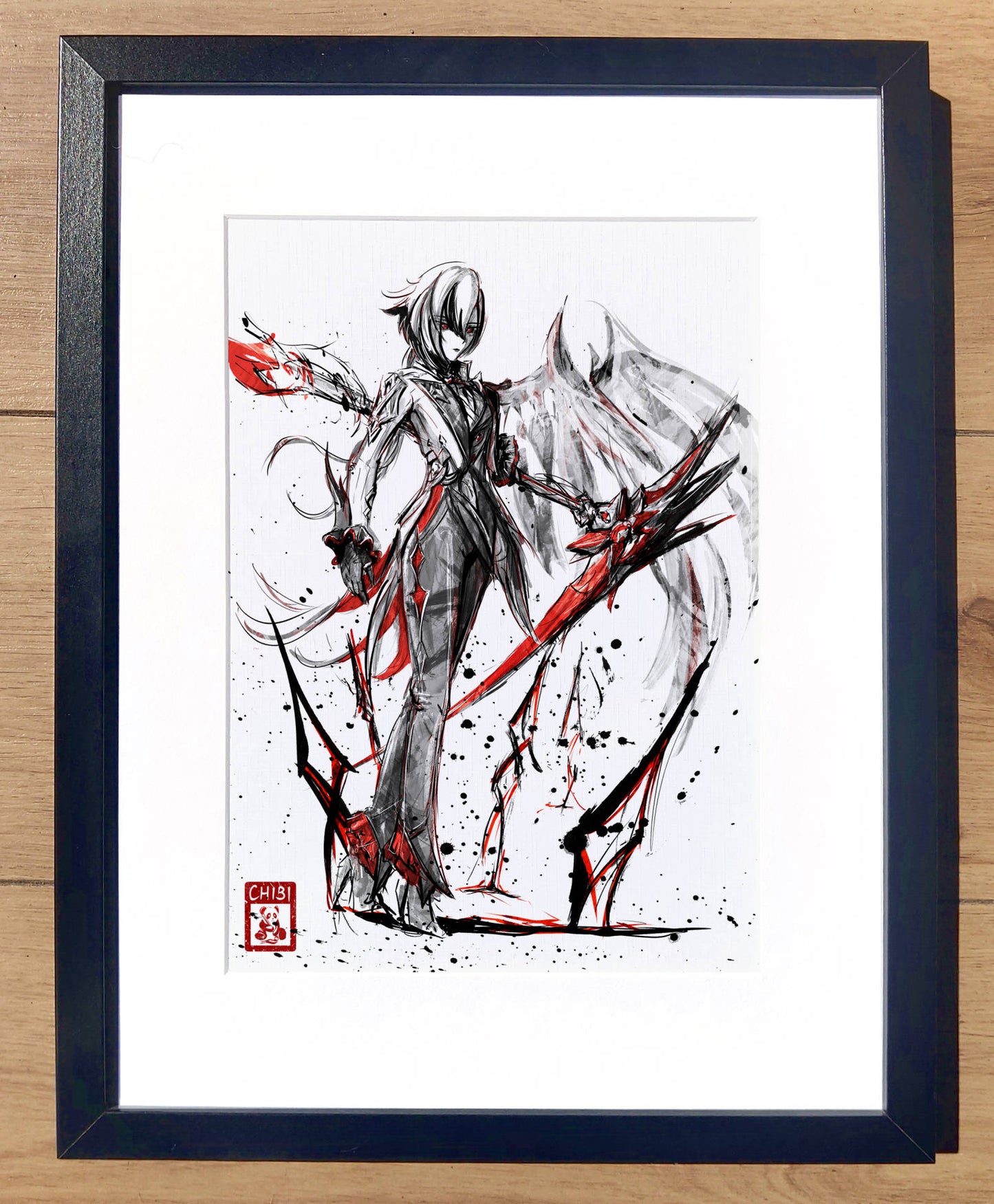 Fanart Print - Arlecchino Genshin Impact Print