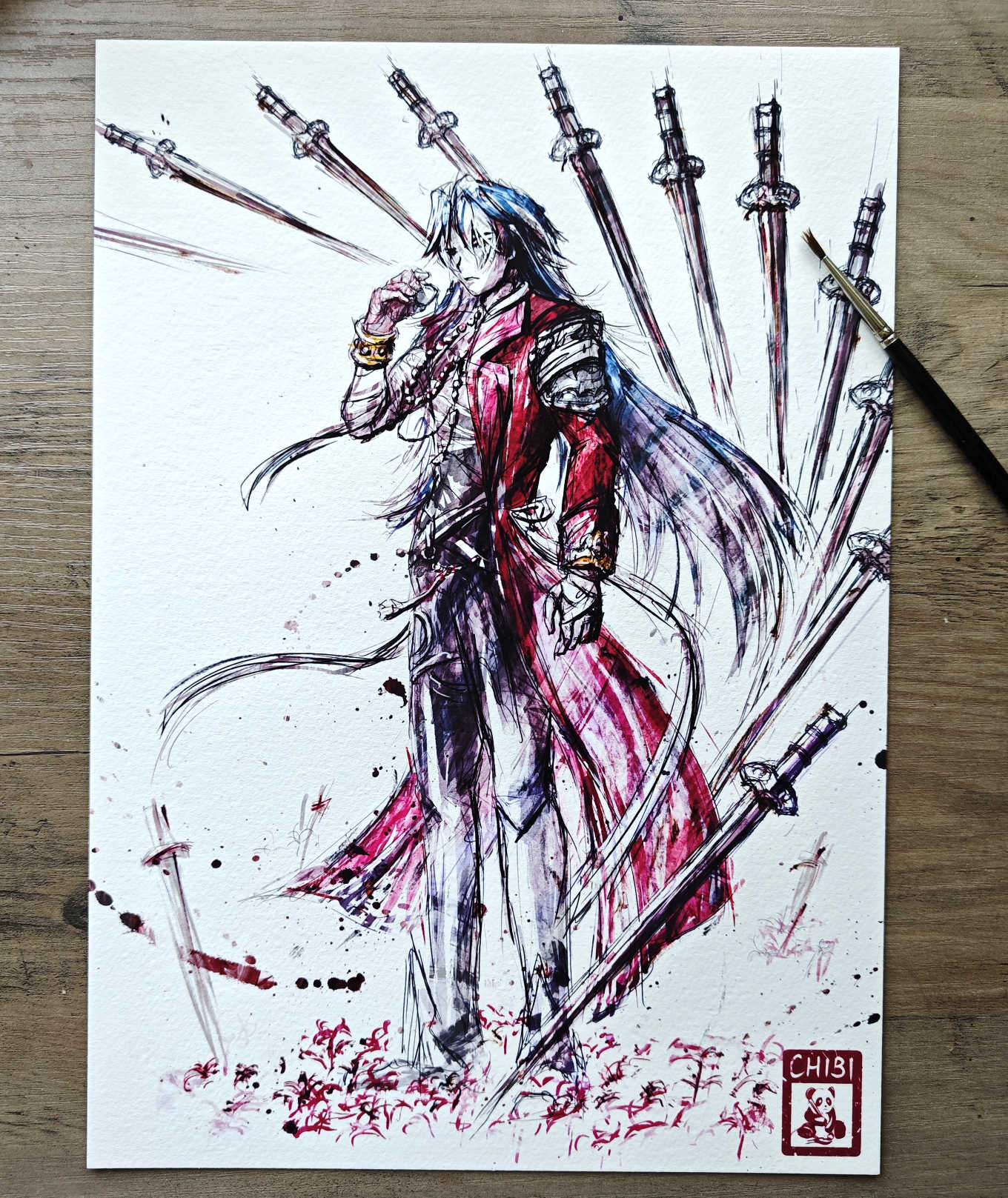Fanart Print - Mortenax Blade Honkai Star Rail Print