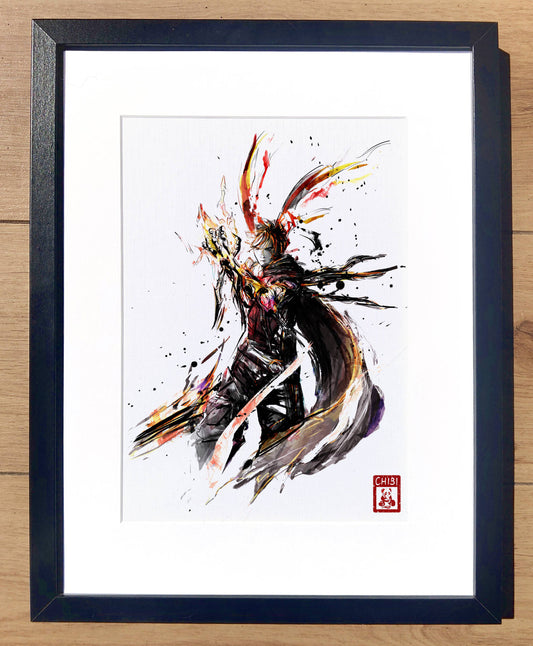 Fanart Print - Final Fantasy XVI Clive Ink Fan art