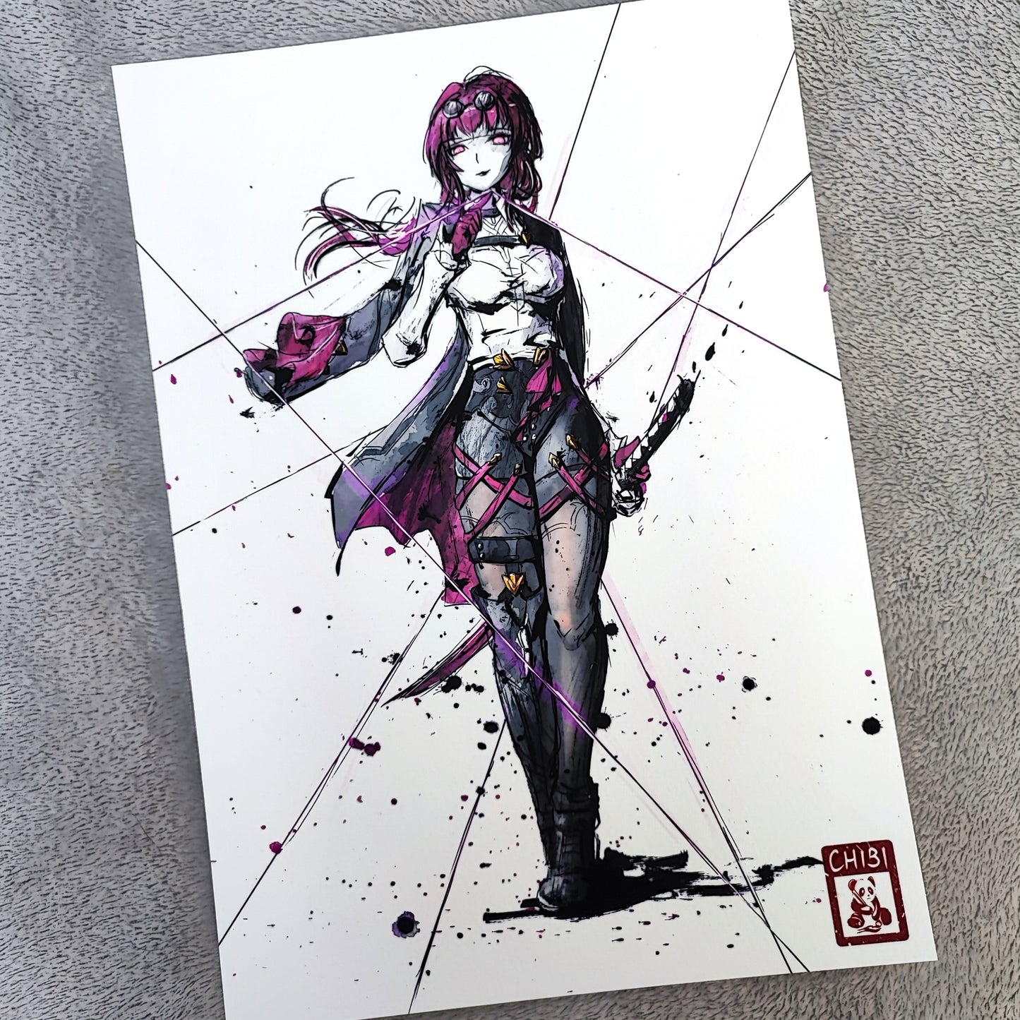 Fanart Print - Kafka Honkai Star Rail Print