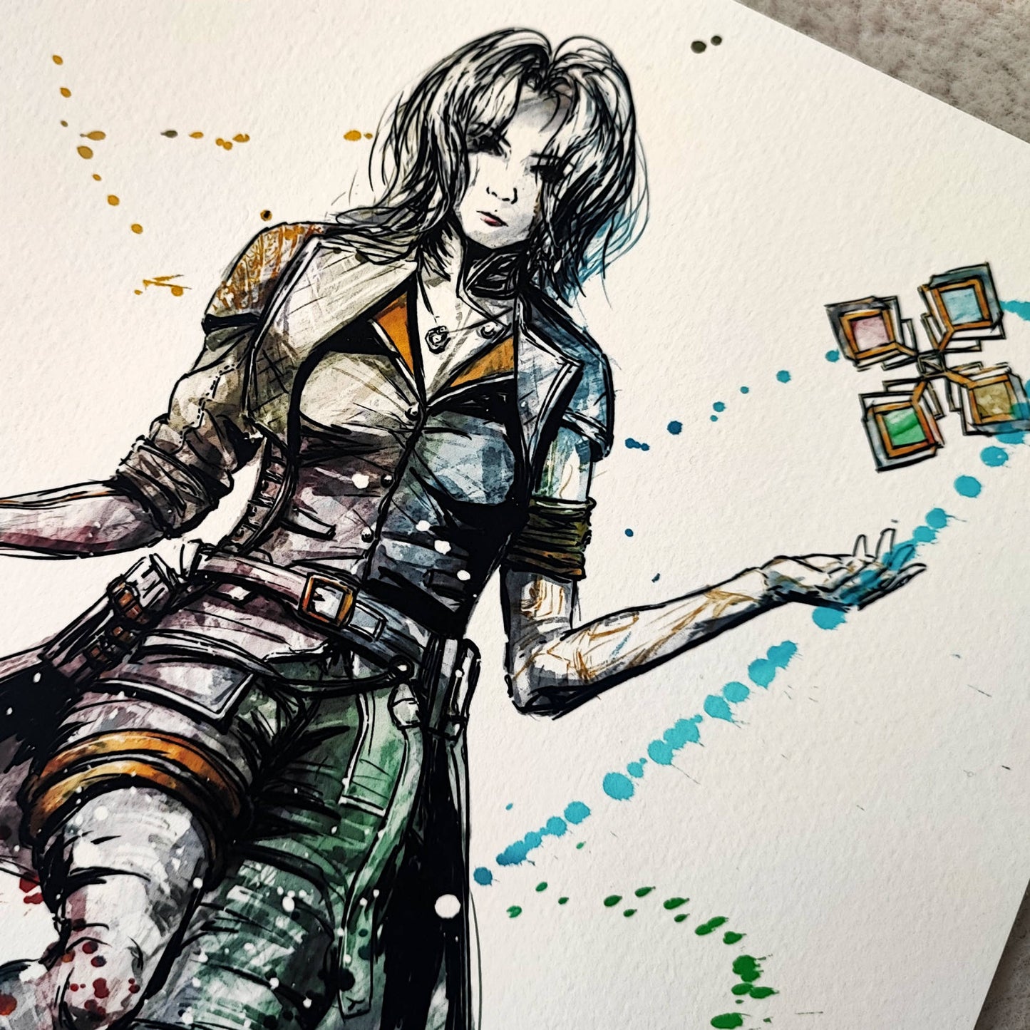 A4 Fanart Print - Lune Expedition 33