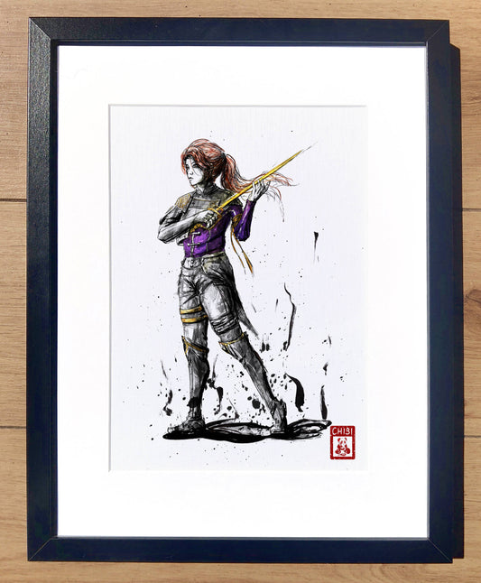 A4 Fanart Print - Maelle Expedition 33