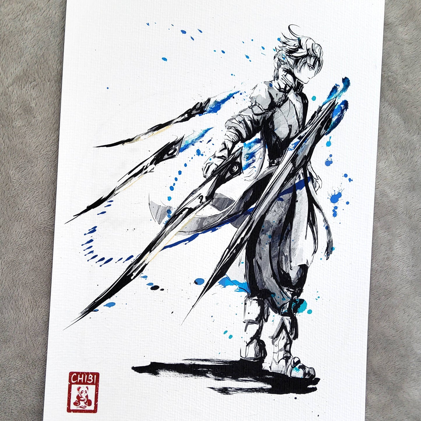 Fan Art Print - Final Fantasy XIV Endwalker Sage Alphinaud Print