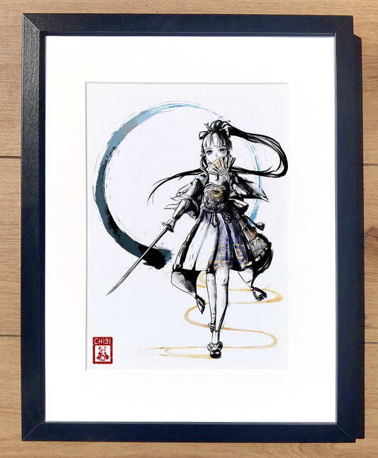 Fanart Print - Kamisato Ayaka Genshin Impact Print