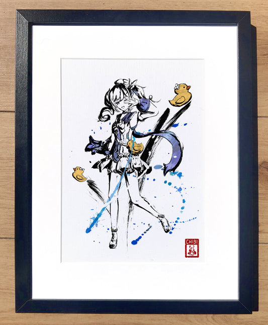 Fanart Print - Barbara Genshin Impact Print