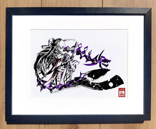 Fanart Print - Beidou Stormbreaker Genshin Impact Print