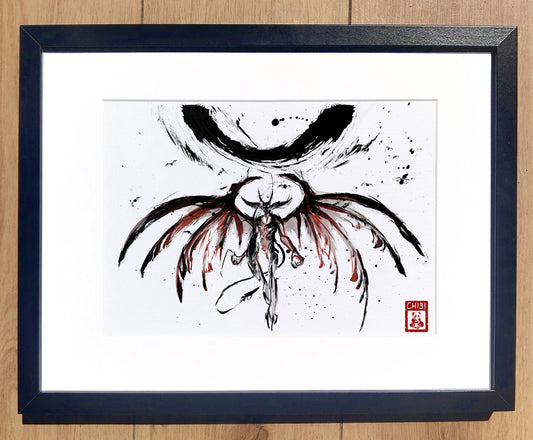 Fanart Print - Final Fantasy Diabolos Ink Fan art