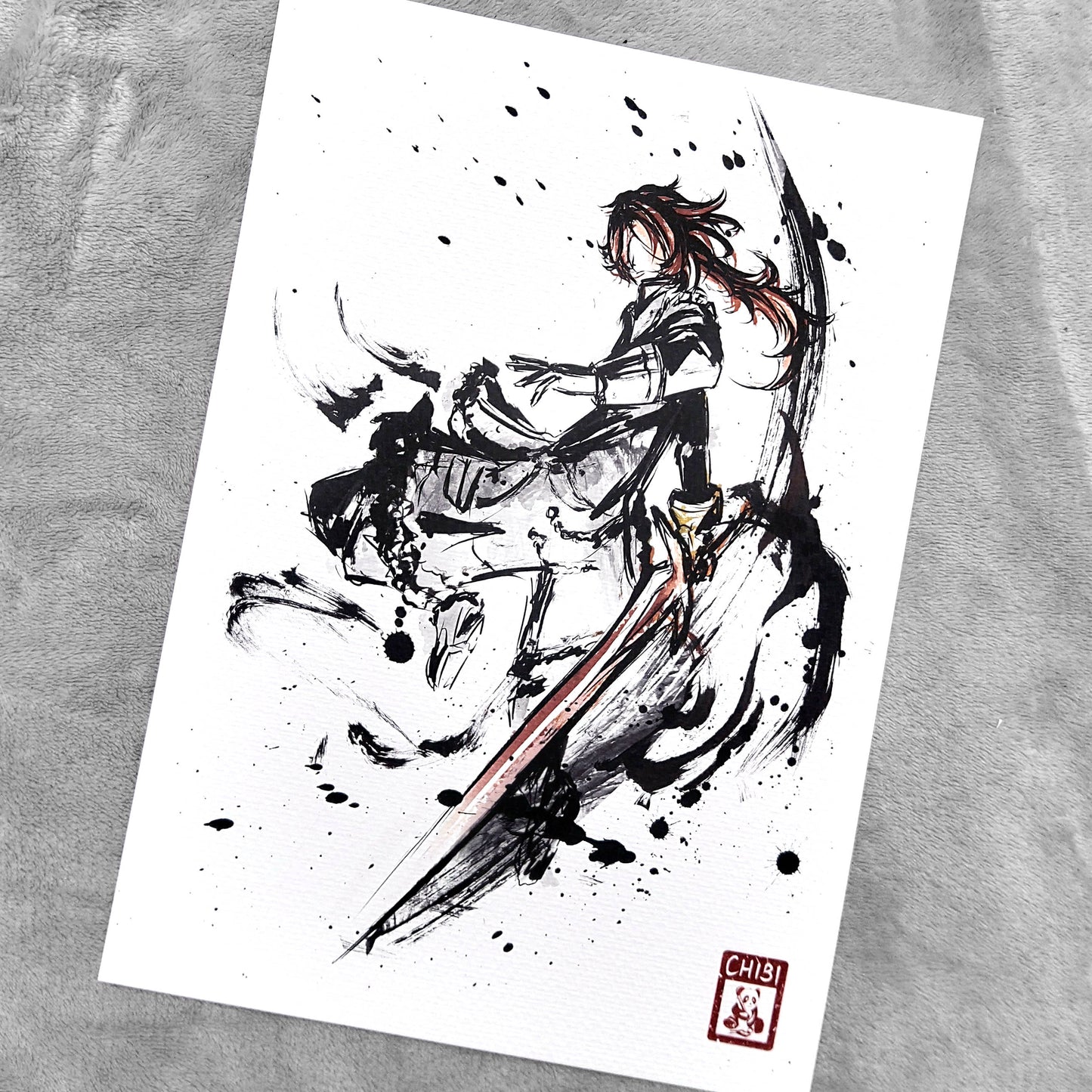 Fanart Print - Diluc Genshin Impact Print