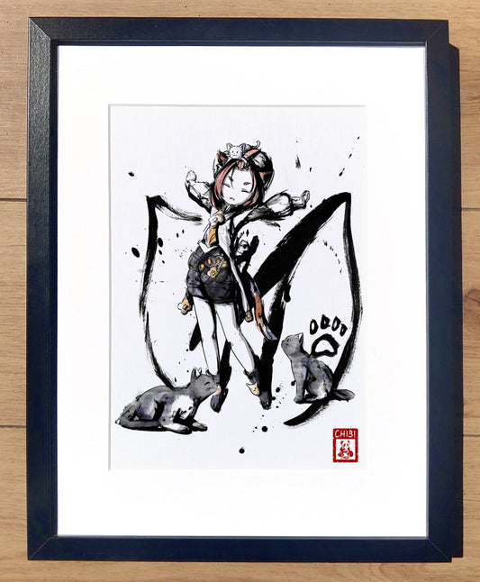 Fanart Print - Diona Genshin Impact Print