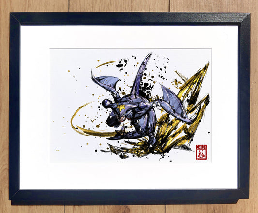 Fanart Print - Garchomp Pokemon Ink Print