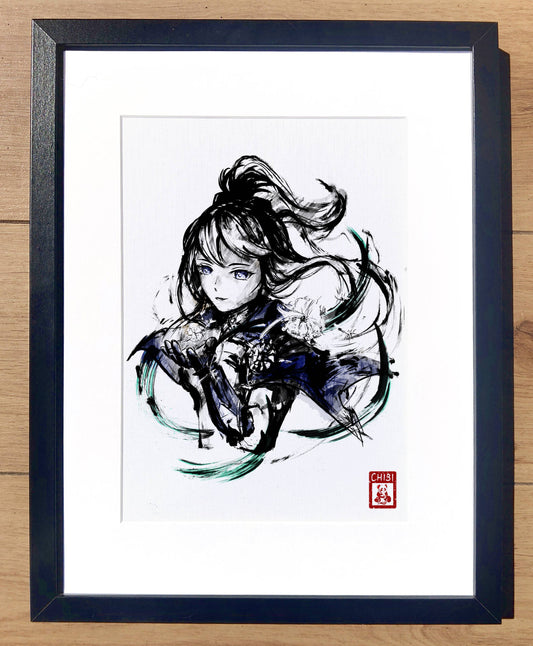 Fanart Print - Jean Genshin Impact Print