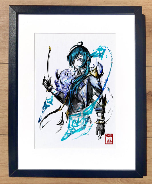 Fanart Print - Kaeya Genshin Impact Print