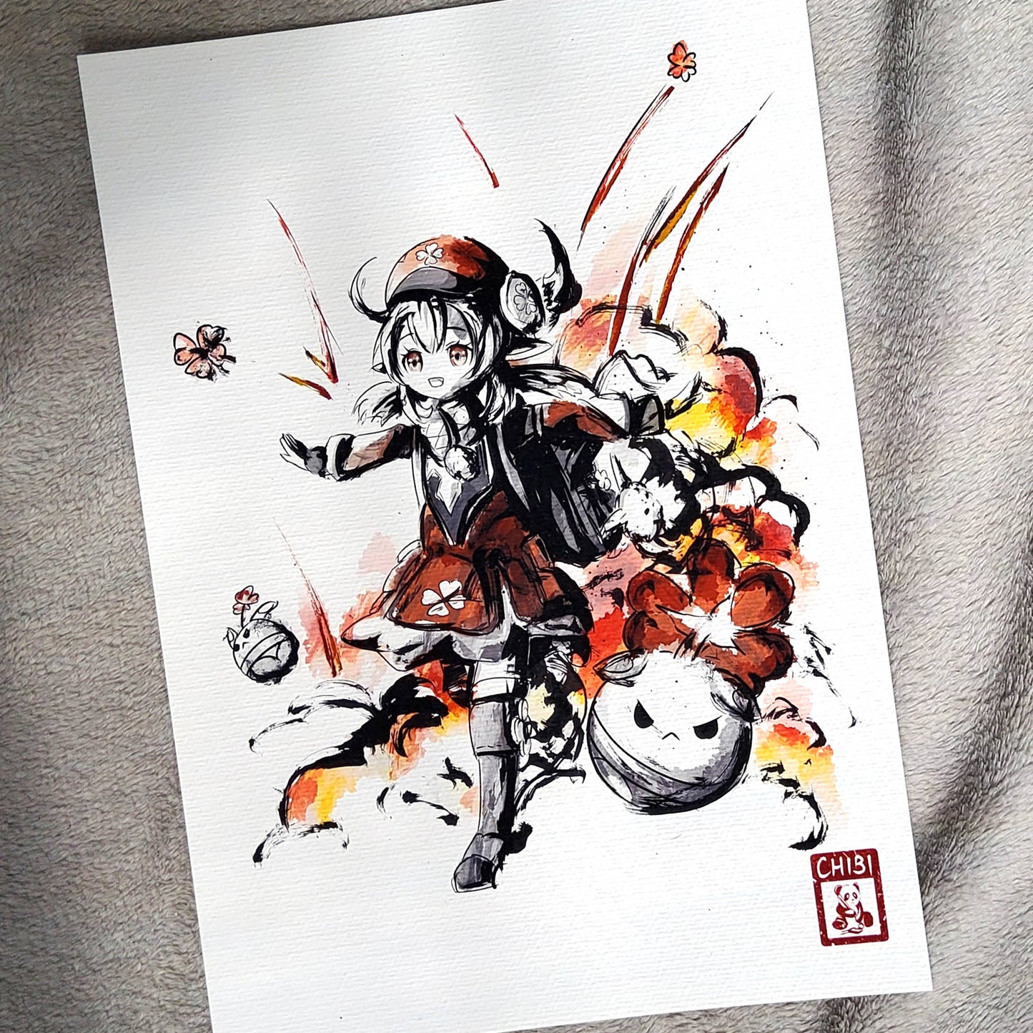 Fanart Print - Klee Genshin Impact Print