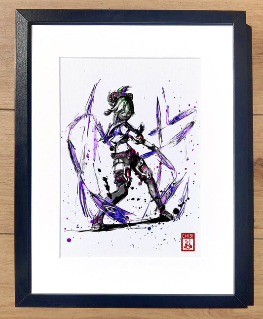 Fanart Print - Kuki Shinobu Genshin Impact Print