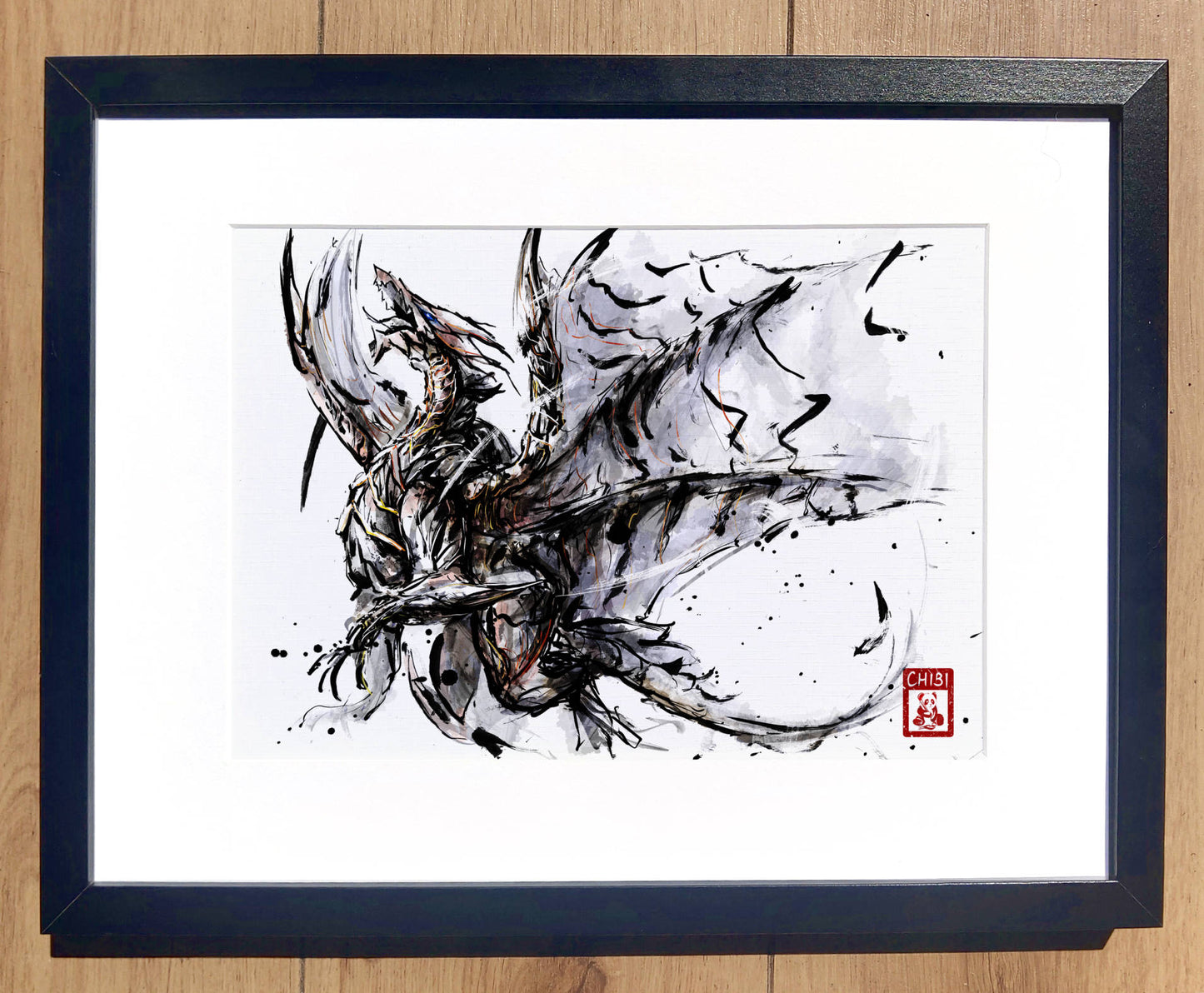 Fanart Print - Monster Hunter Kushala Daora Fan Art