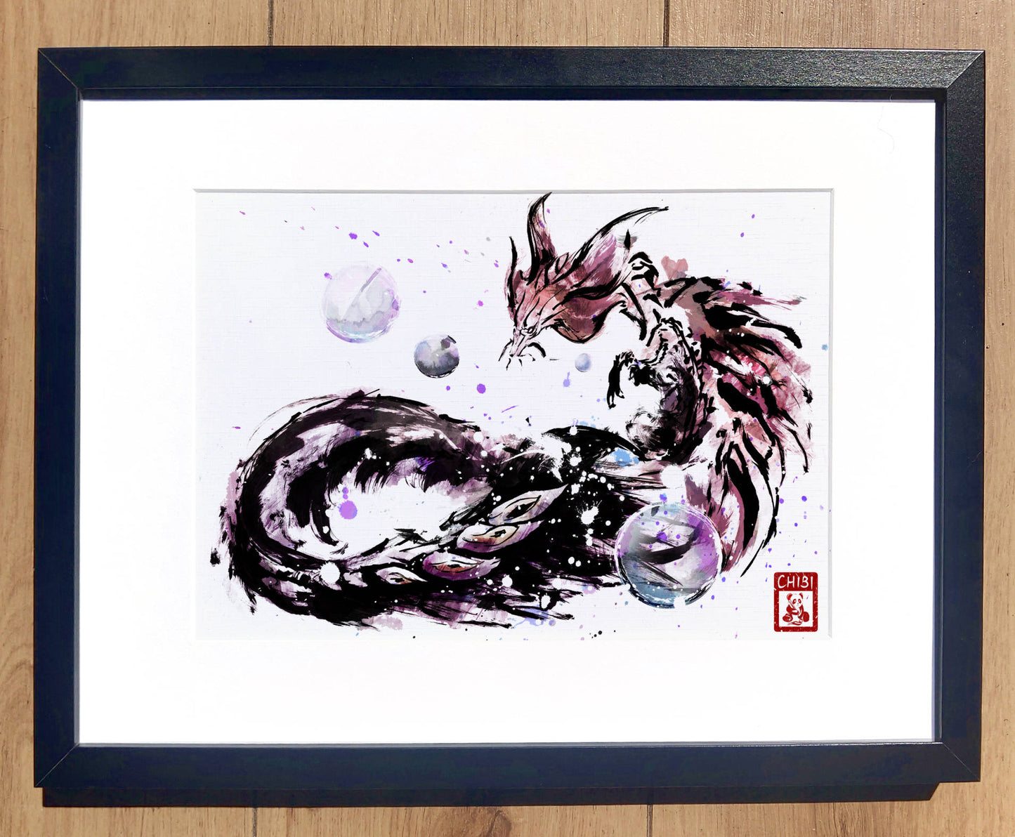 Fanart Print - Monster Hunter Mizutsune Fan Art Print