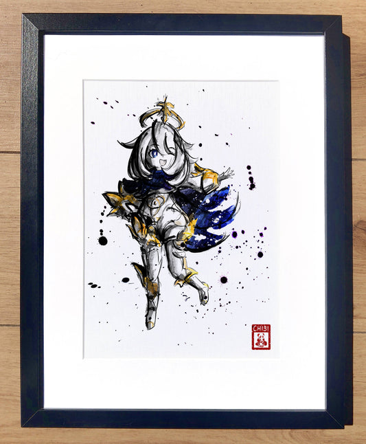 Fanart Print - Paimon Genshin Impact Print